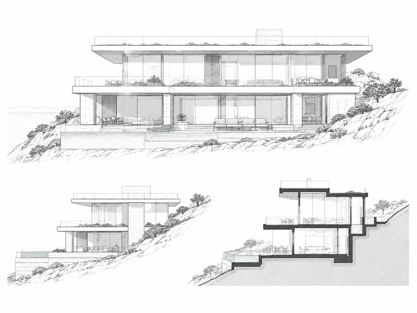 Cliff House drawing image